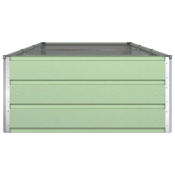 Кашпа Пастелно зелено 290 x 100 x 45 см Галванизирана стомана