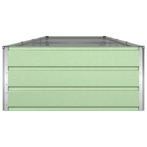 Кашпа Пастелно зелено 385 x 100 x 45 см Галванизирана стомана