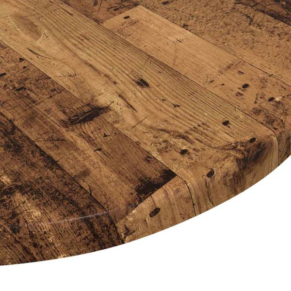 Топ за маса Старо дърво Ø 40 x 1,5 cm Инженерно дърво