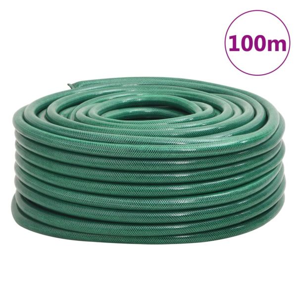 Градински маркуч зелен 1" 100 м PVC