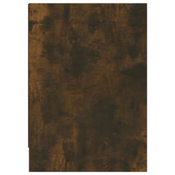 ТВ шкаф, опушен дъб, 146,5x35x50 см, инженерно дърво
