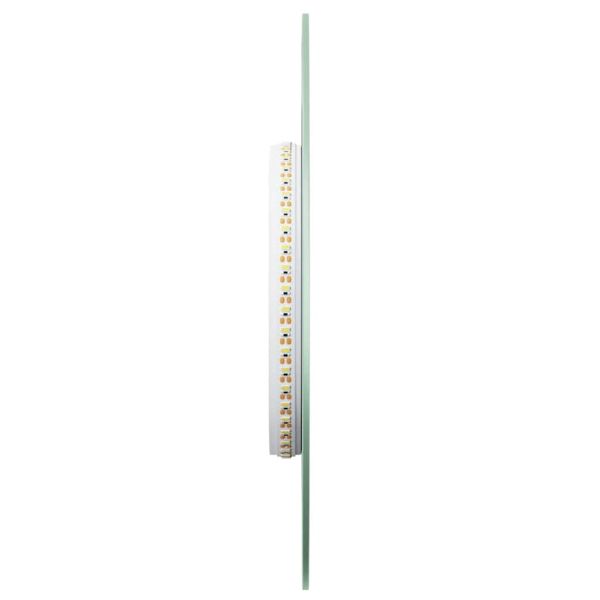 LED огледало за баня, 60x25 см, овално