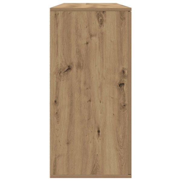 Служебен шкаф 2 pcs Дъб 79 x 38 x 80 см Инженерно дърво