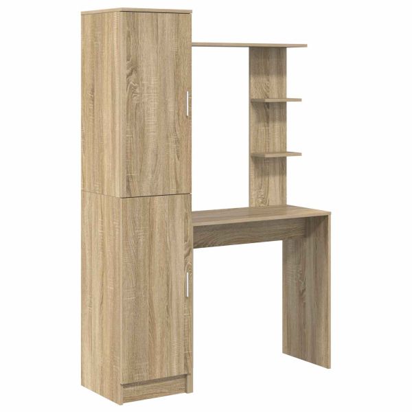 Бюро 2 pcs Сонома дъб