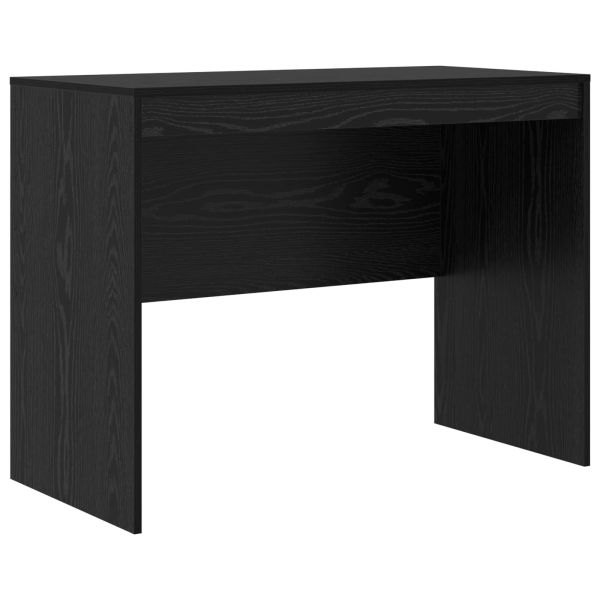 Бюро с чекмедже 2 pcs Черния дъб