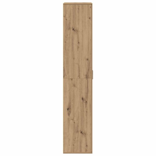 Висок шкаф Дъб 70 x 33.5 x 180 см Инженерно дърво