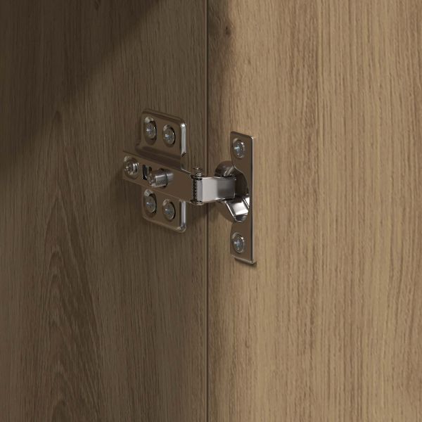 Висок шкаф Дъб 70 x 33.5 x 180 см Инженерно дърво