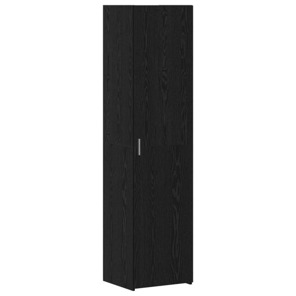 Висок шкаф Черния дъб 45 x 42,5 x 185 см