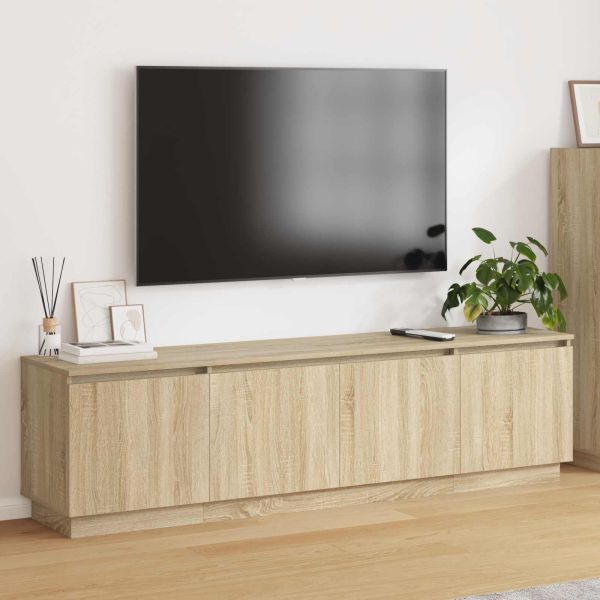 ТВ шкаф Сонома дъб 180 x 38 x 49 см Инженерно дърво