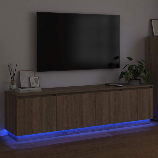 ТВ шкаф Сонома дъб 180 x 38 x 49 см Инженерно дърво