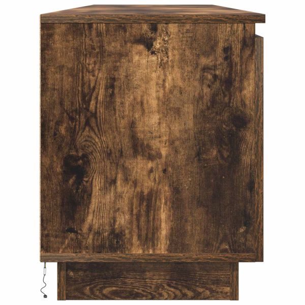 ТВ шкаф Димян дъб 180 x 38 x 49 см Инженерно дърво