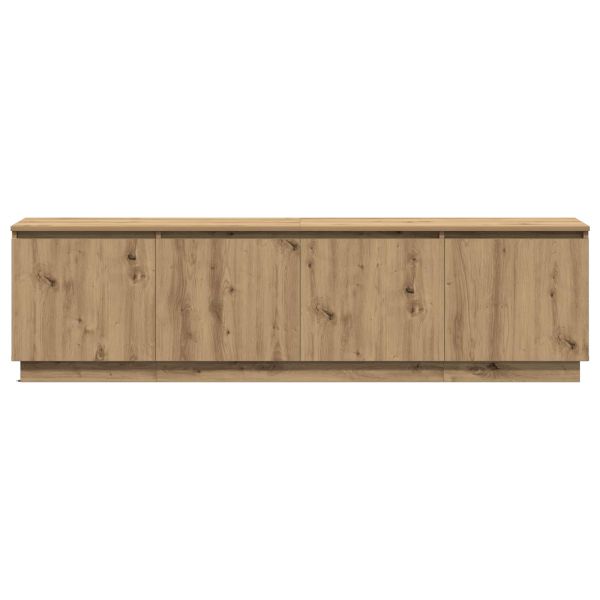 ТВ шкаф 180 x 38 x 49 см Дъб Инженерно дърво