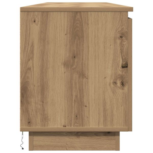 ТВ шкаф 180 x 38 x 49 см Дъб Инженерно дърво