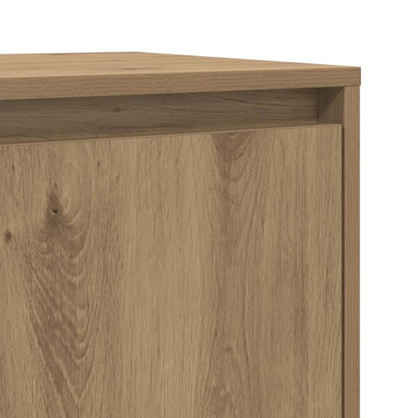 Скейдбордове 2 pcs дъб артизан 70 x 41 x 75 см Инженерно дърво