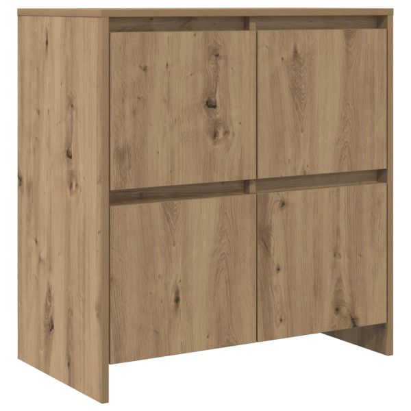 Скейдбордове 2 pcs дъб артизан 70 x 41 x 75 см Инженерно дърво