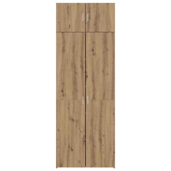 Шкаф за съхранение 2 pcs Дъб 80 x 42,5 x 225 см