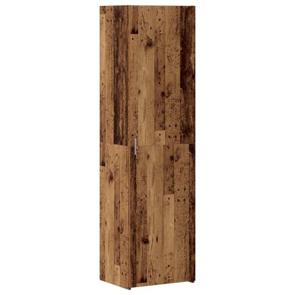 Служебен шкаф 2 pcs Старо дърво 50 x 41 x 225 см