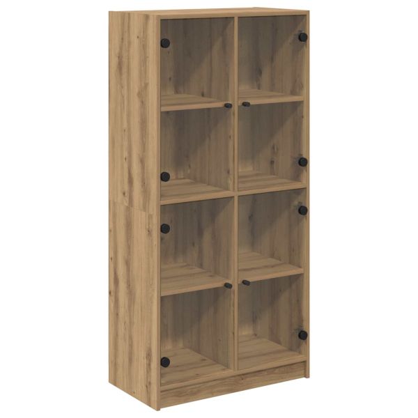 Висок шкаф Дъб 68 x 37 x 142 см Инженерно дърво