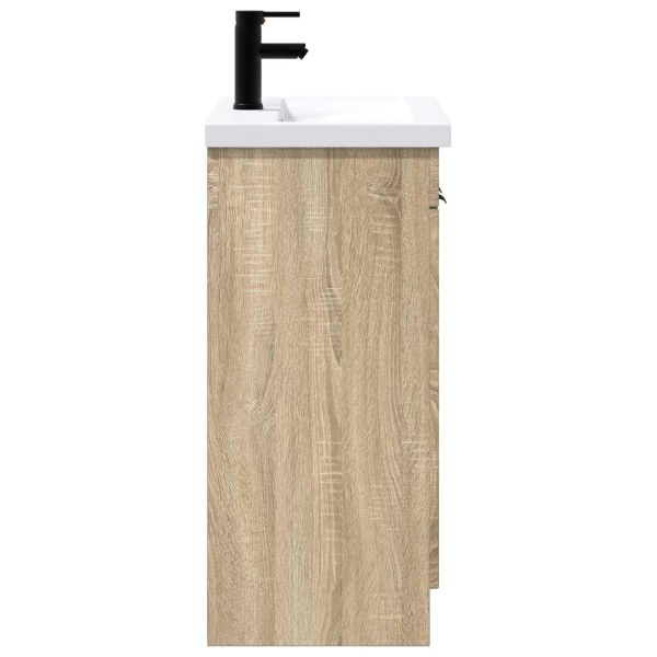 Комплект мебели за баня Дъб сонома 56 x 37,5 x 81 см