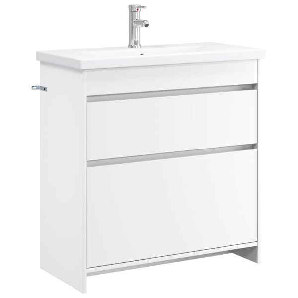 Комплект мебели за баня Бяло 81 x 40 x 84,5 см