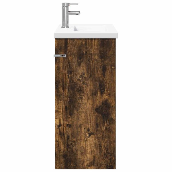 Комплект мебели за баня Опушен дъб 81 x 40 x 84,5 см