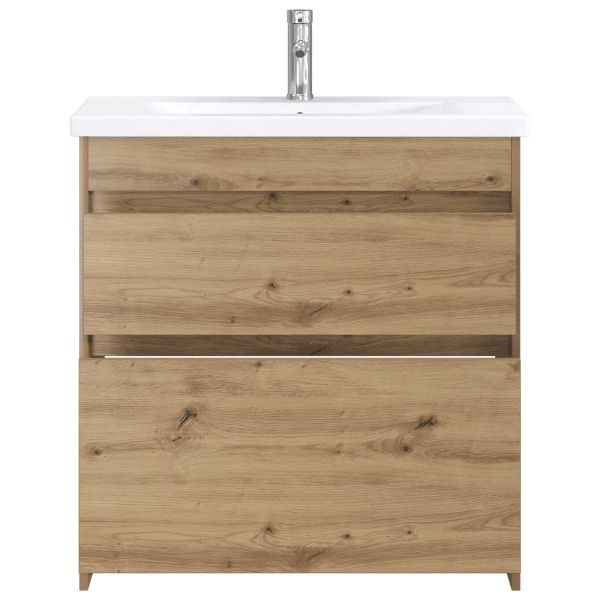 Комплект мебели за баня Дъб артизан 81 x 40 x 84,5 см