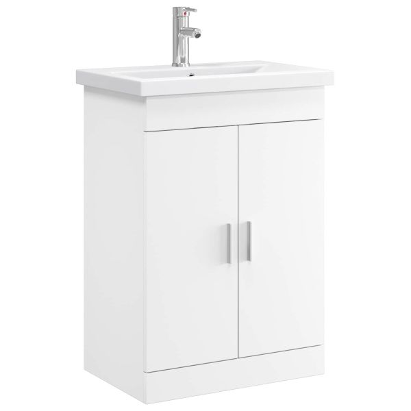 Комплект мебели за баня Бяло 61 x 40 x 84,5 см