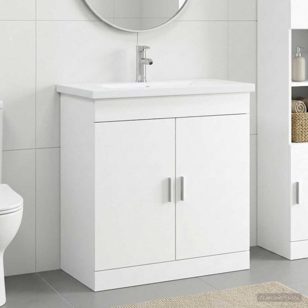 Комплект мебели за баня Бяло 81 x 40 x 84,5 см