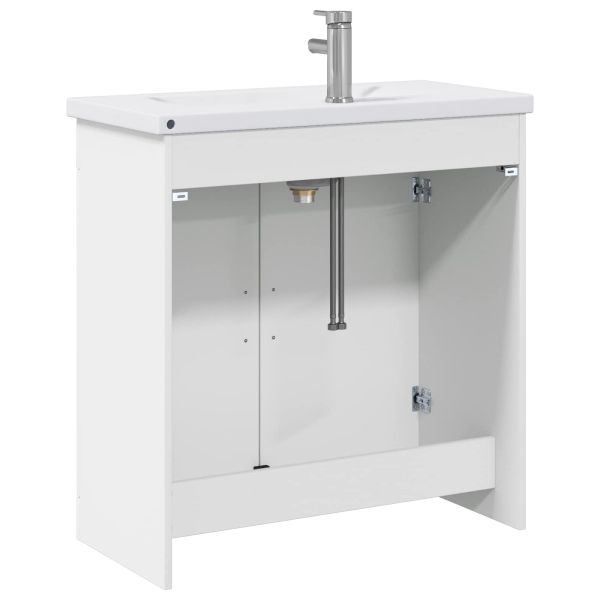 Комплект мебели за баня Бяло 81 x 40 x 84,5 см