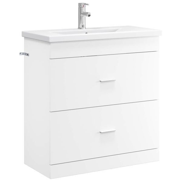 Комплект мебели за баня Бяло 81 x 40 x 84,5 см
