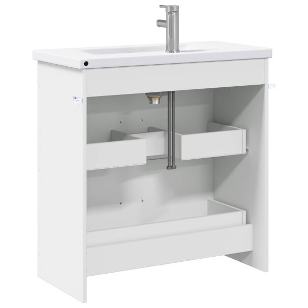 Комплект мебели за баня Бяло 81 x 40 x 84,5 см