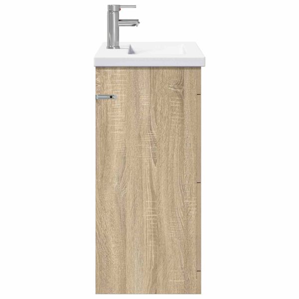 Комплект мебели за баня Дъб сонома 81 x 40 x 84,5 см