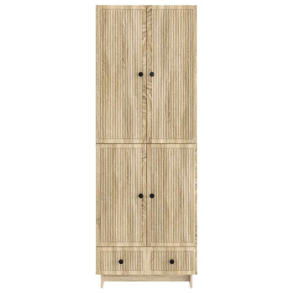 Комплект шкафове 2 pcs Дъб сонома 66 х 34,5 х 95 см