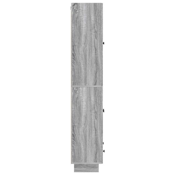 Комплект шкафове 2 pcs Сив Сонома 66 х 34,5 х 95 см
