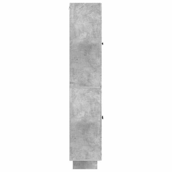 Комплект шкафове 2 pcs Бетонно сиво 66 x 34,5 x 90 см