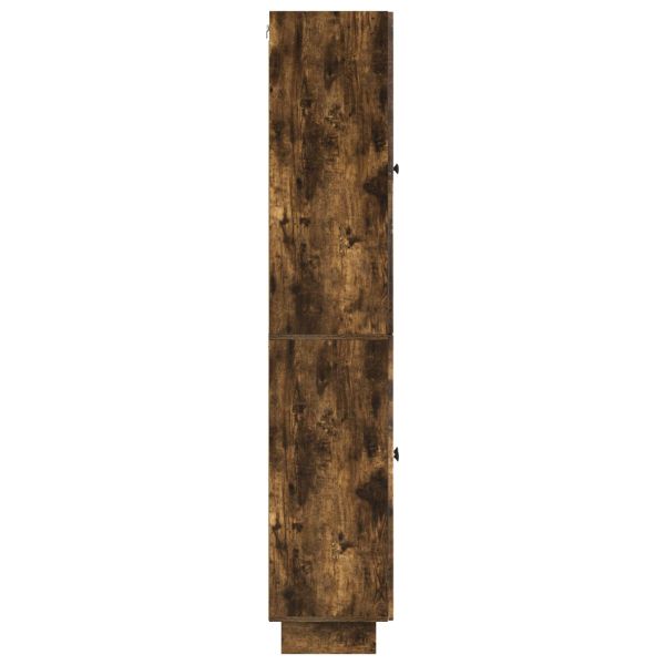 Комплект шкафове 2 pcs Опушен дъб 66 x 34,5 x 90 см