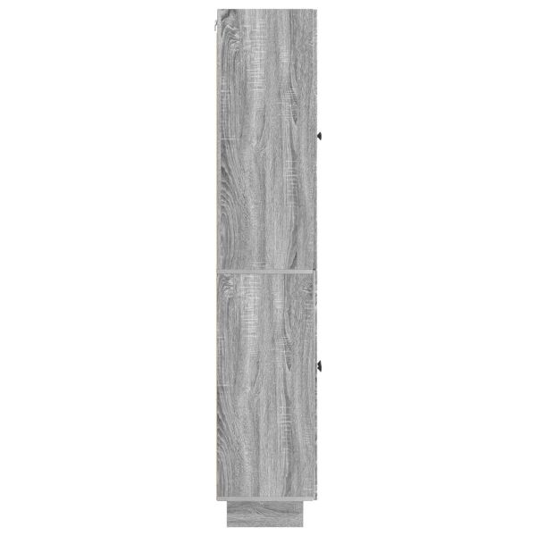 Комплект шкафове 2 pcs Сив Сонома 66 x 34,5 x 90 см