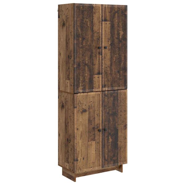 Комплект шкафове 2 pcs Старо дърво 66 x 34,5 x 90 см