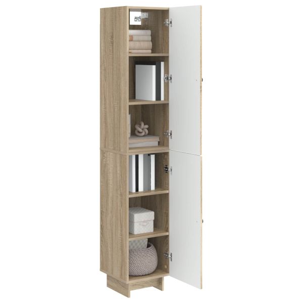 Комплект шкафове 2 pcs Дъб сонома 34,5 x 33 x 90 см