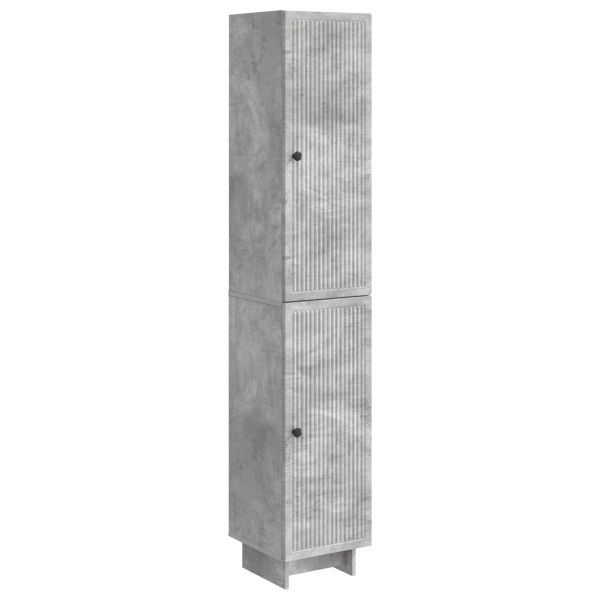 Комплект шкафове 2 pcs Бетонно сиво 34,5 x 33 x 90 см