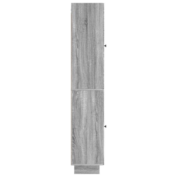 Комплект шкафове 2 pcs Сив Сонома 34,5 x 33 x 90 см