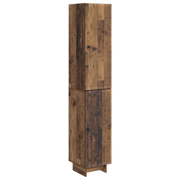 Комплект шкафове 2 pcs Старо дърво 34,5 x 33 x 90 см