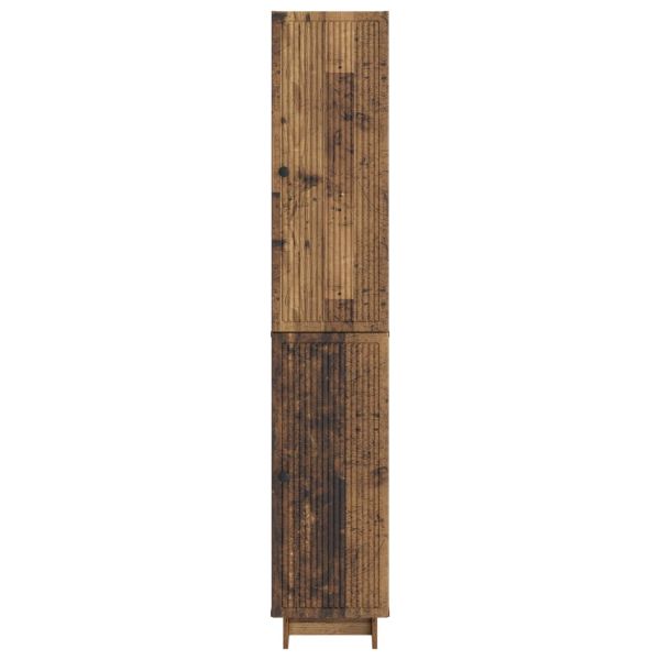 Комплект шкафове 2 pcs Старо дърво 34,5 x 33 x 90 см