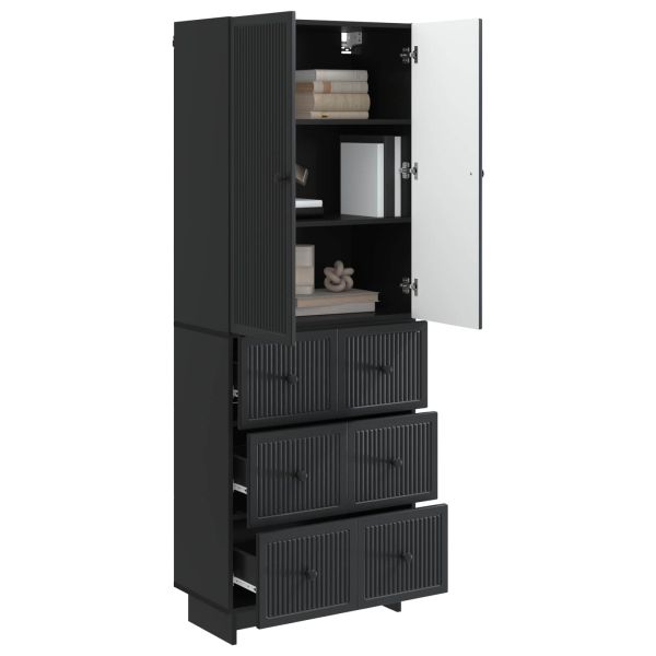 Комплект шкафове 2 pcs 66 x 34,5 x 90 см Инженерна дървесина