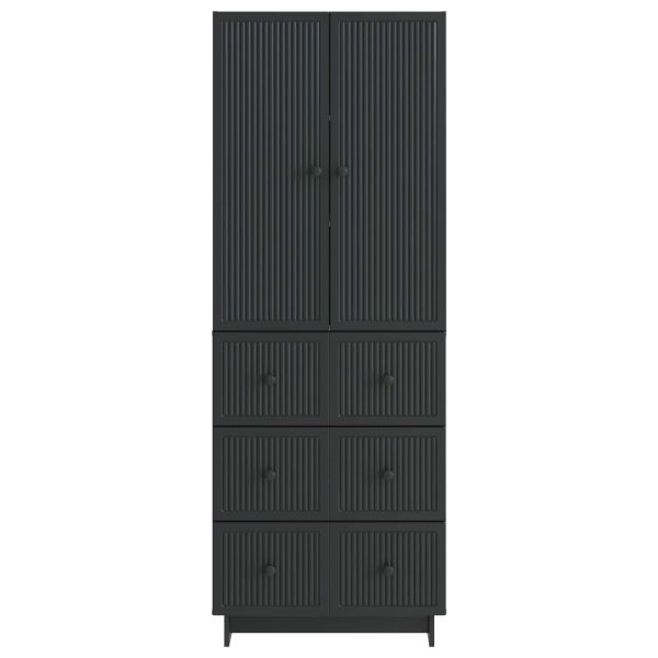 Комплект шкафове 2 pcs 66 x 34,5 x 90 см Инженерна дървесина