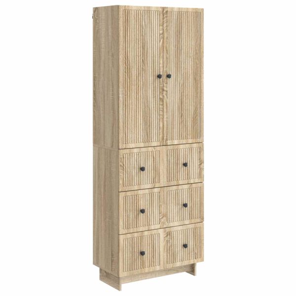 Комплект шкафове 2 pcs 66 x 34,5 x 90 см Инженерна дървесина