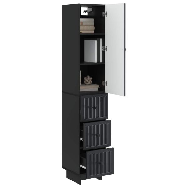 Комплект шкафове 2 pcs 33 x 34,5 x 90 см Инженерна дървесина