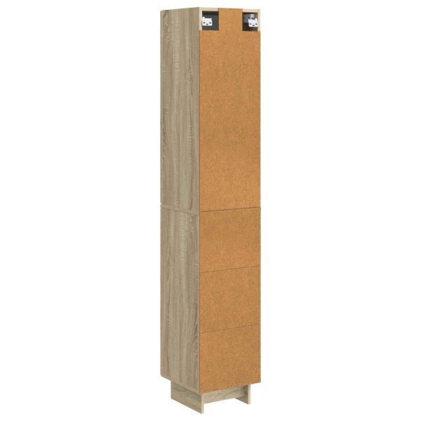 Комплект шкафове 2 pcs 33 x 34,5 x 90 см Инженерна дървесина