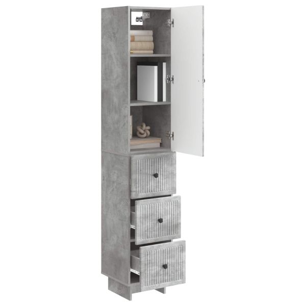 Комплект шкафове 2 pcs 33 x 34,5 x 90 см Инженерна дървесина