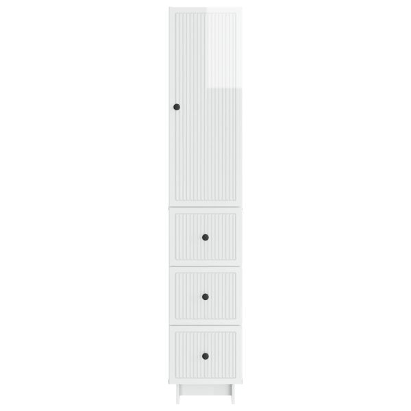 Комплект шкафове 2 pcs 33 x 34,5 x 90 см Инженерна дървесина